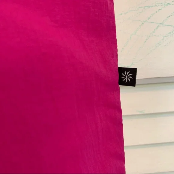 Athleta x Alicia Keys Keys High Waist Utility Pants Women 8 Hot Pink Nylon Cargo - Picture 5 of 16